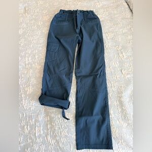 Kuhl Kids Navy Blue Adjustable Waist Cargo Pants